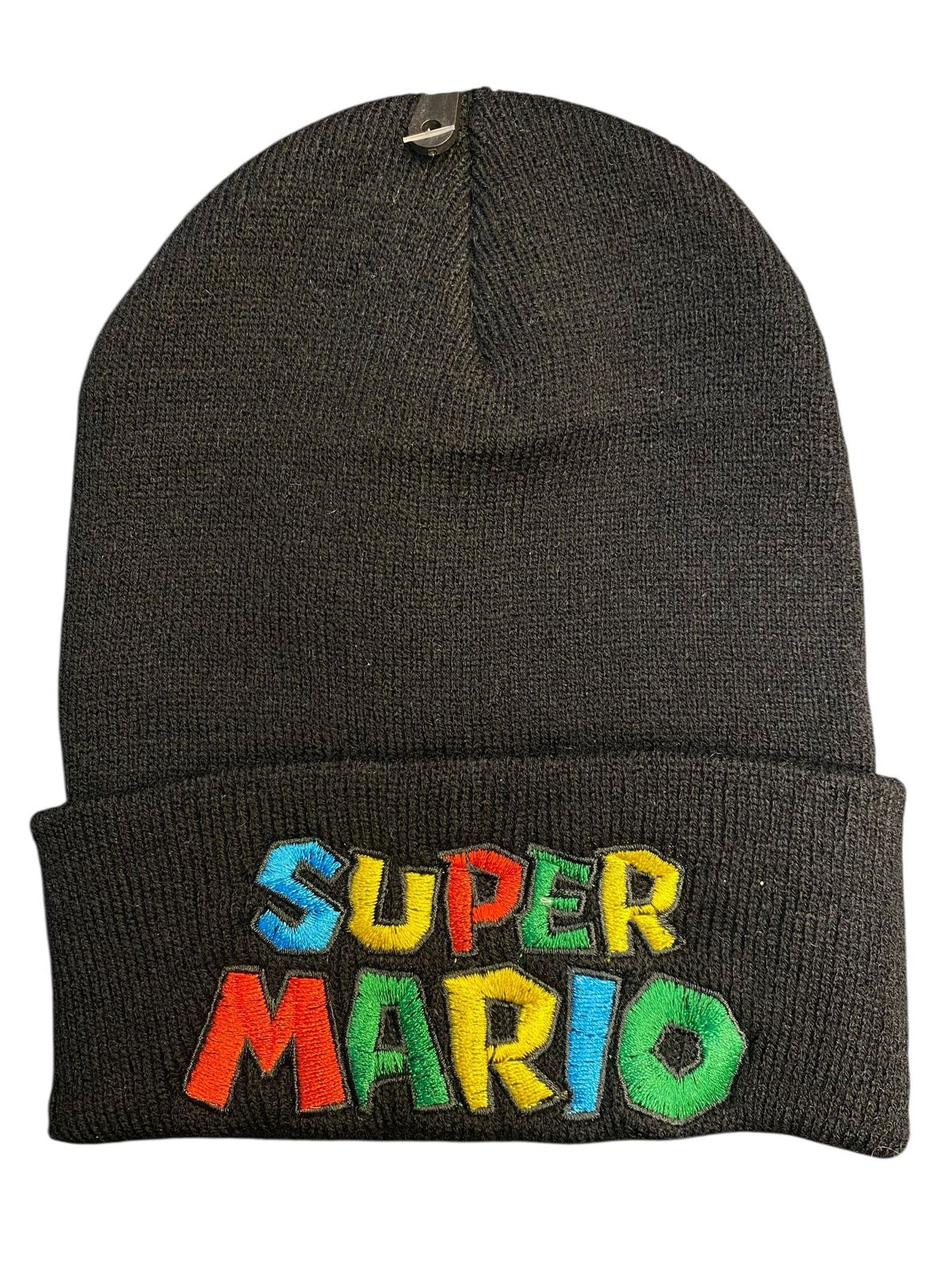Gorro de lana súper Mario