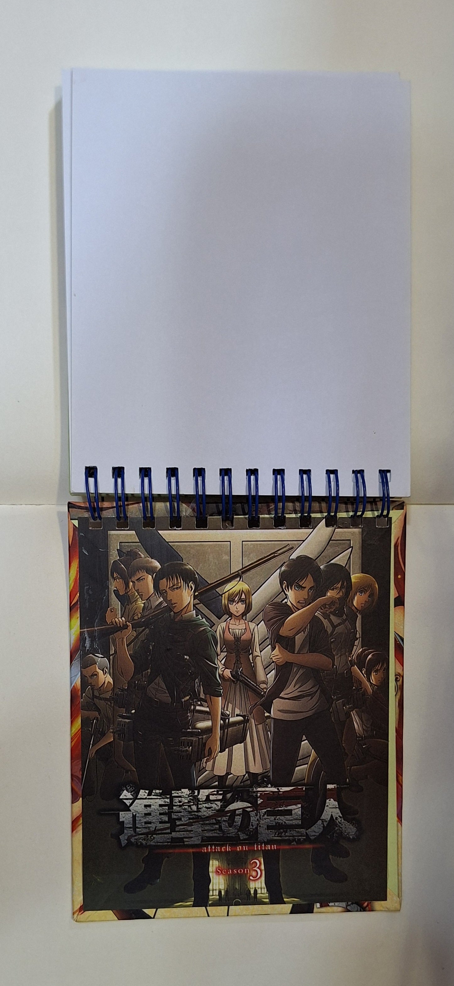 Libreta de Shingeki no Kyojin