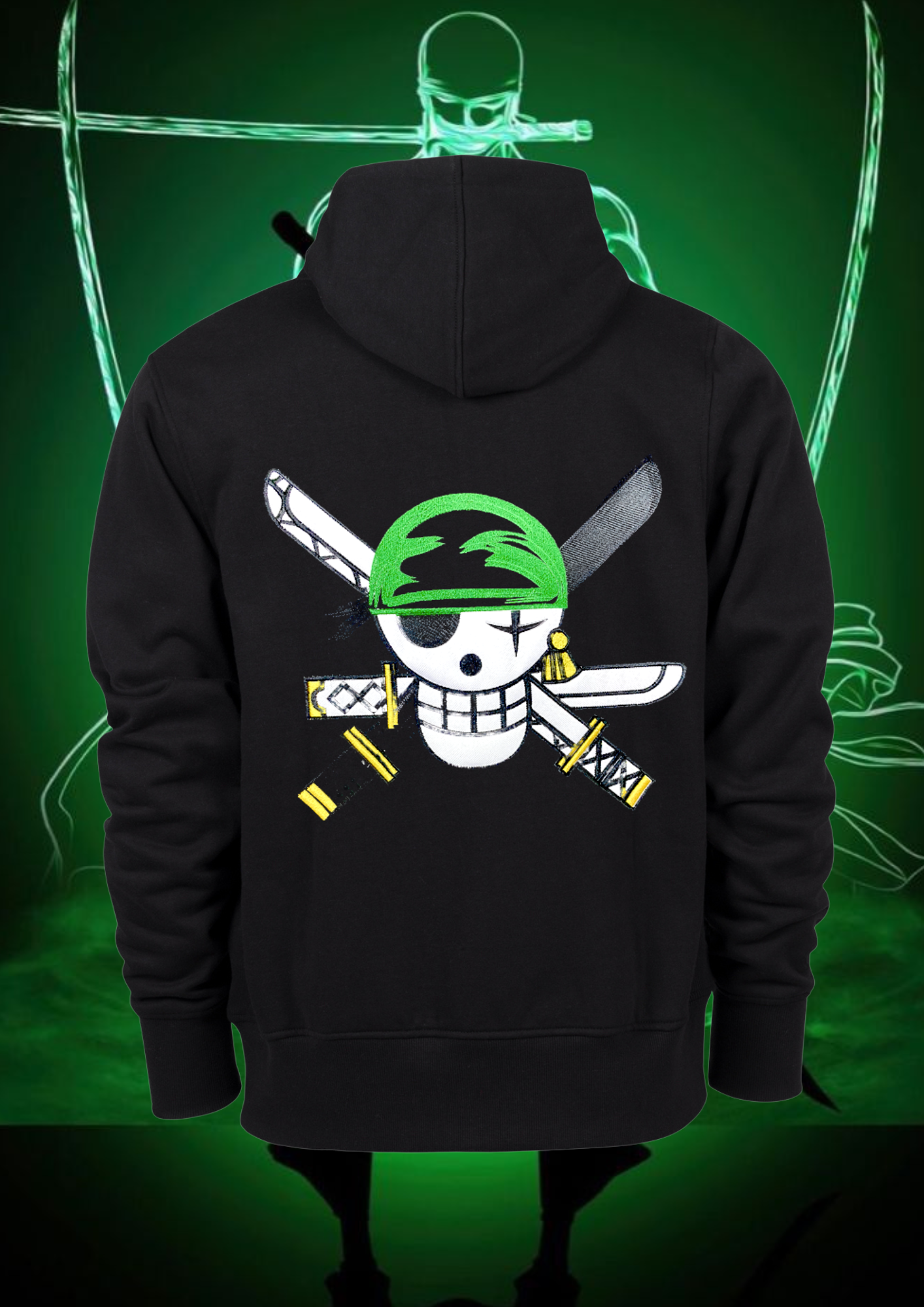 Poleron Zoro Bordado