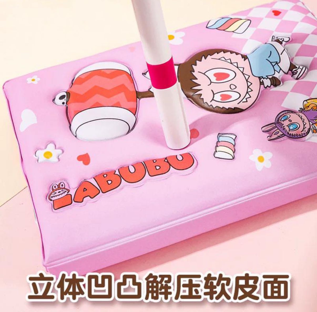 Libreta Labubu 3d
