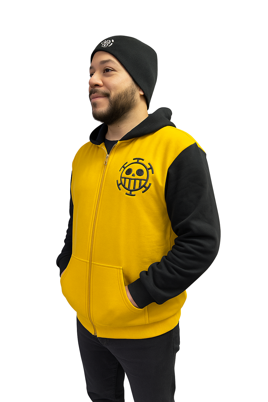 Poleron trafalgar law bordado