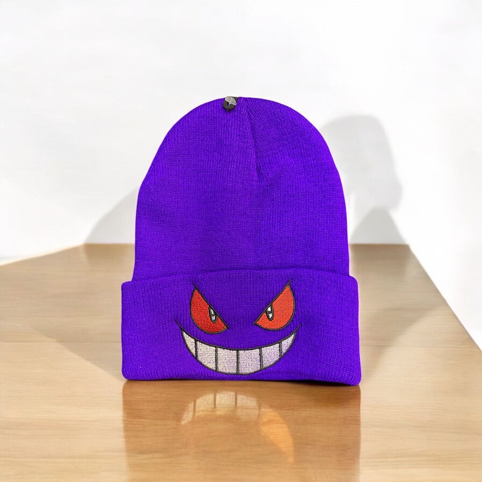 Gorro de lana gengar