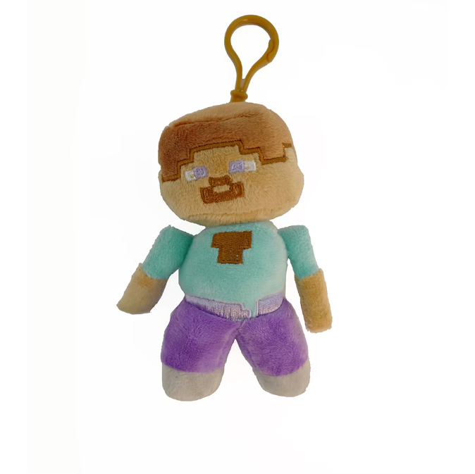 llavero minecraft peluche 13cm