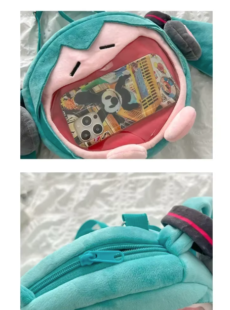 bolso de hombro de hatsune miku