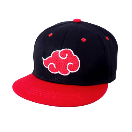 Jockey o gorro Akatsuki Bordado