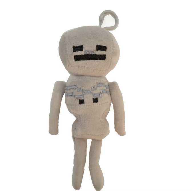 llavero minecraft peluche 13cm