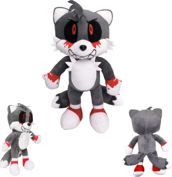 peluche Miles “Tails” Prower 28cm