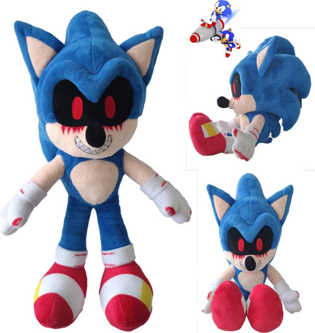peluche sonic exe 30cm