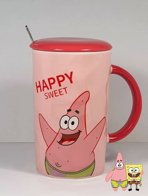 taza patricio de bob esponja