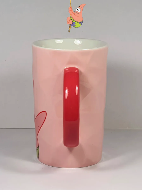 taza patricio de bob esponja