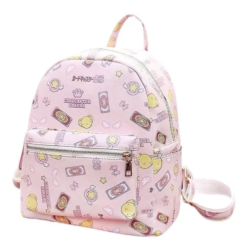 mochila sakura card captor rosada