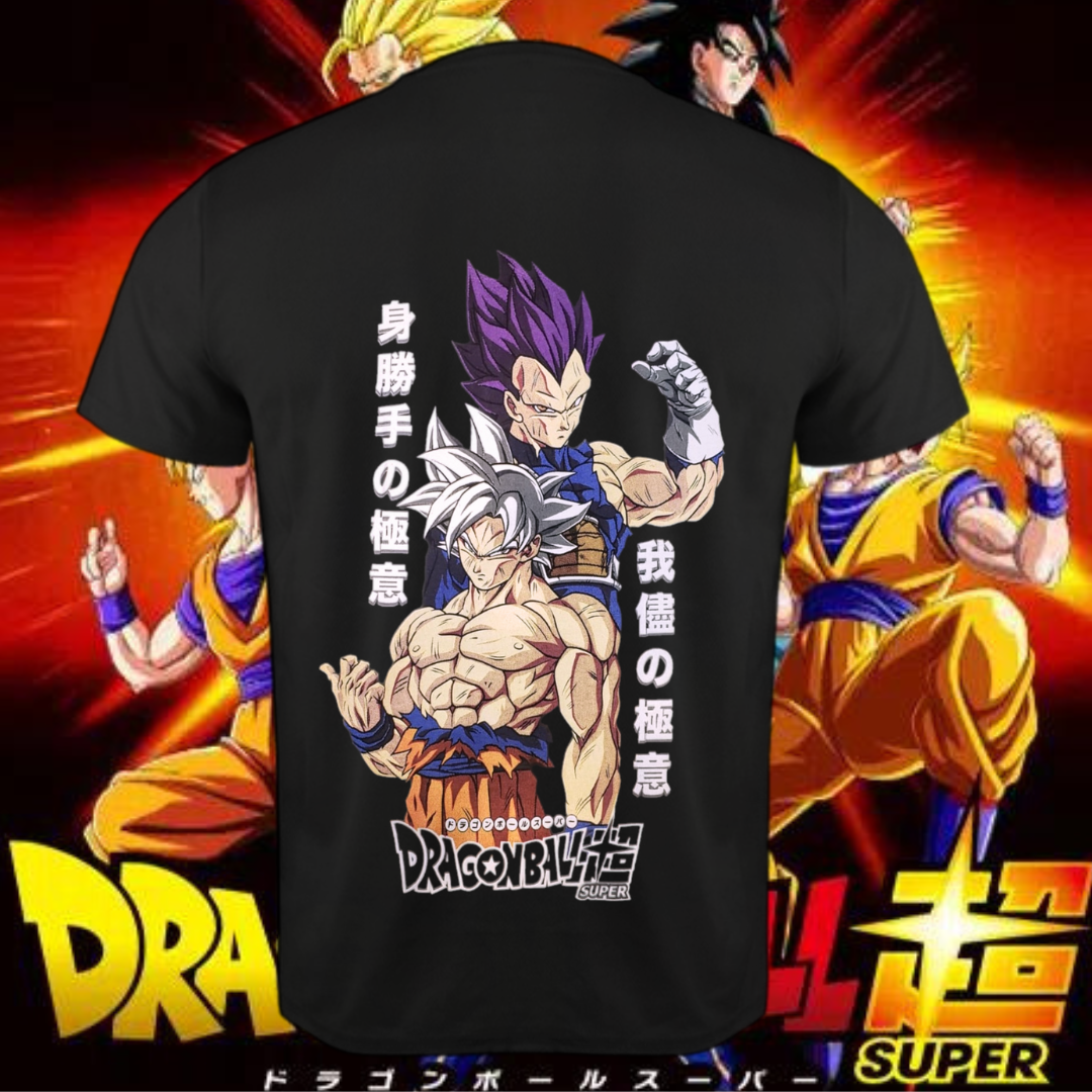 polera drangon ball super ultra instinto
