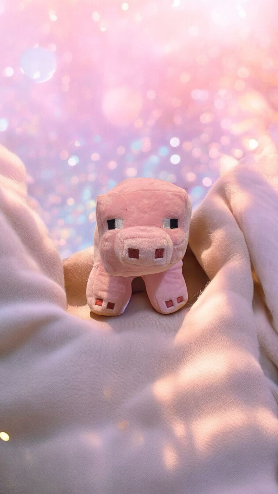 peluche chancho de minecraft