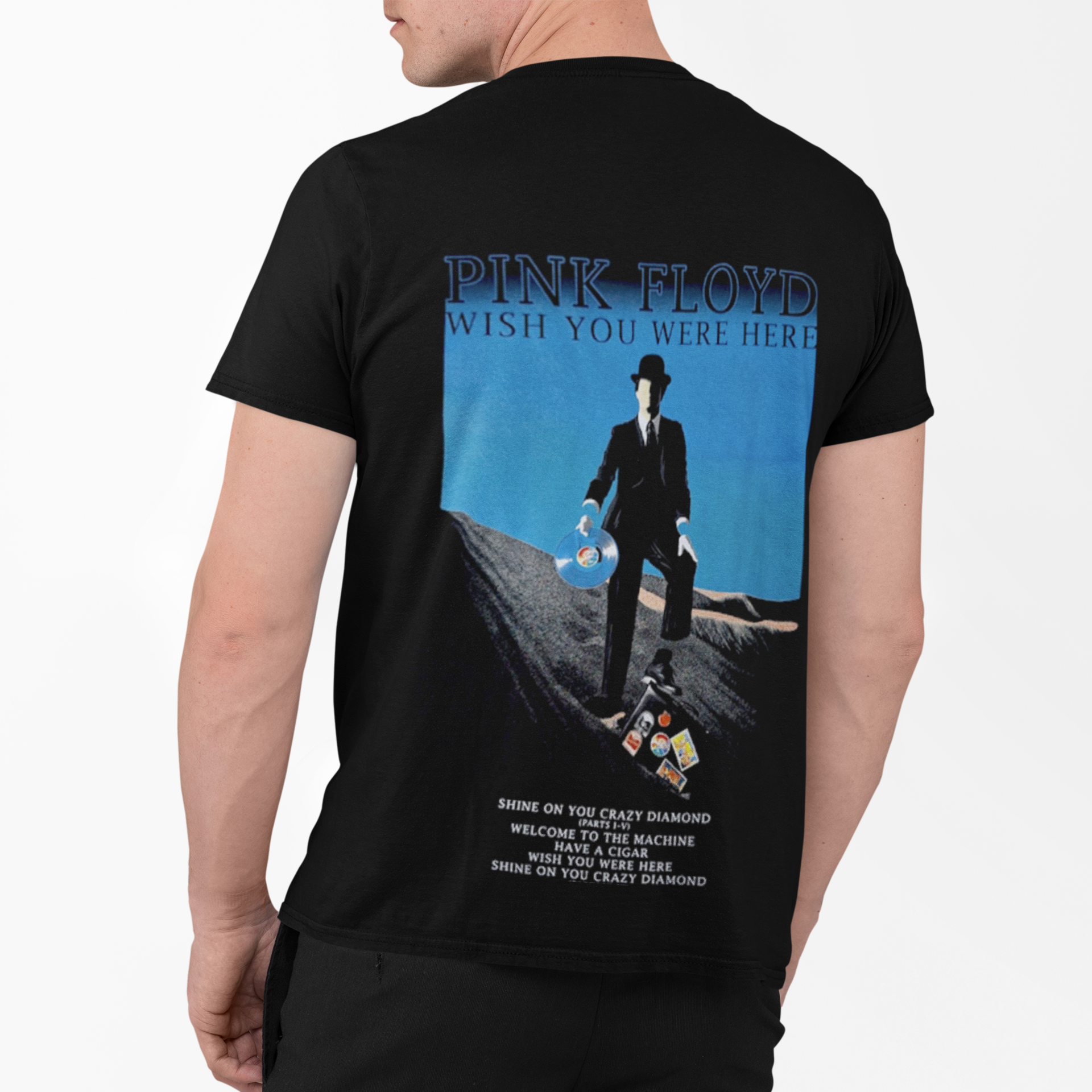 Polera pink floyd wish you were here