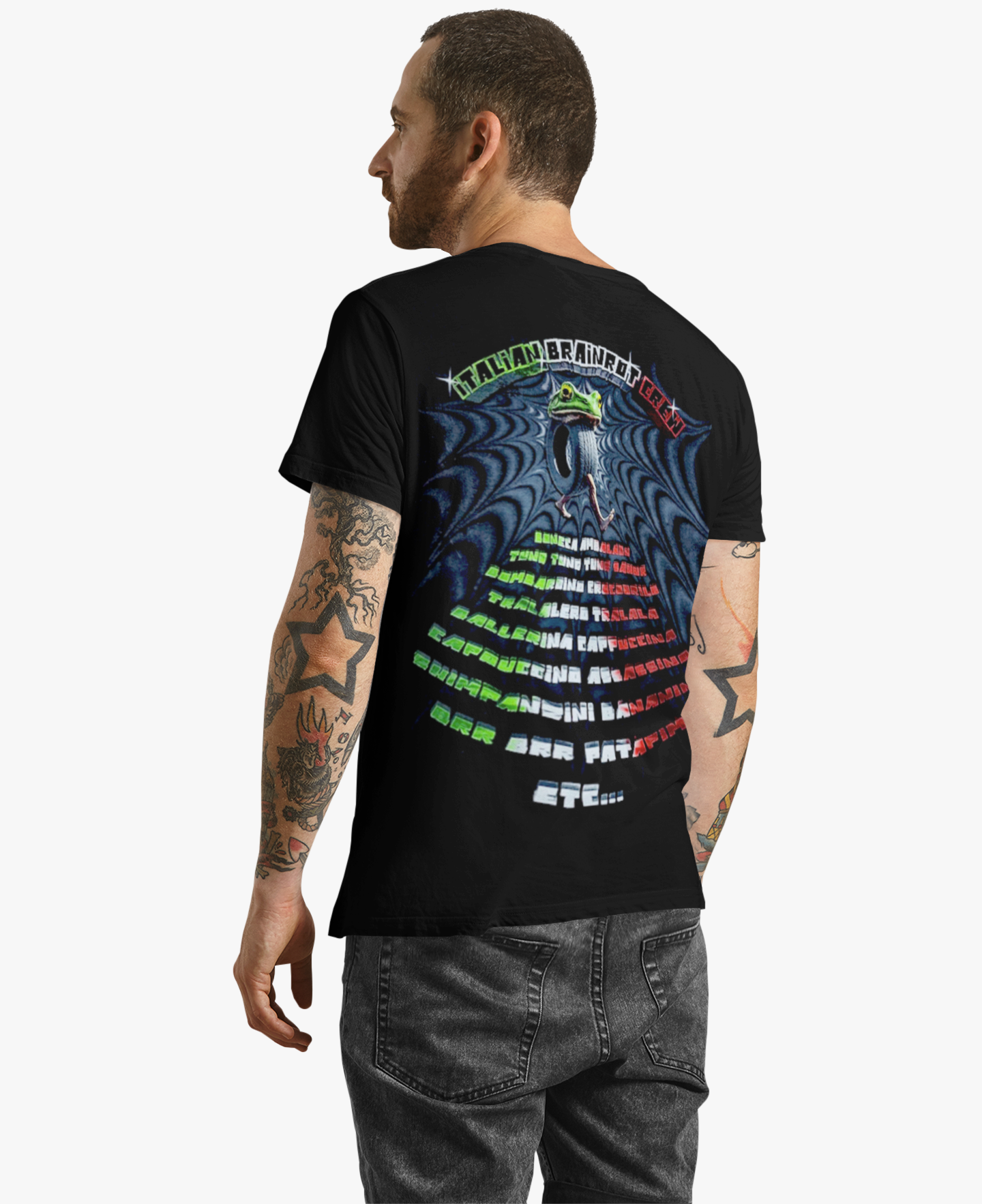 Polera Tralalero Tralala Brainrot