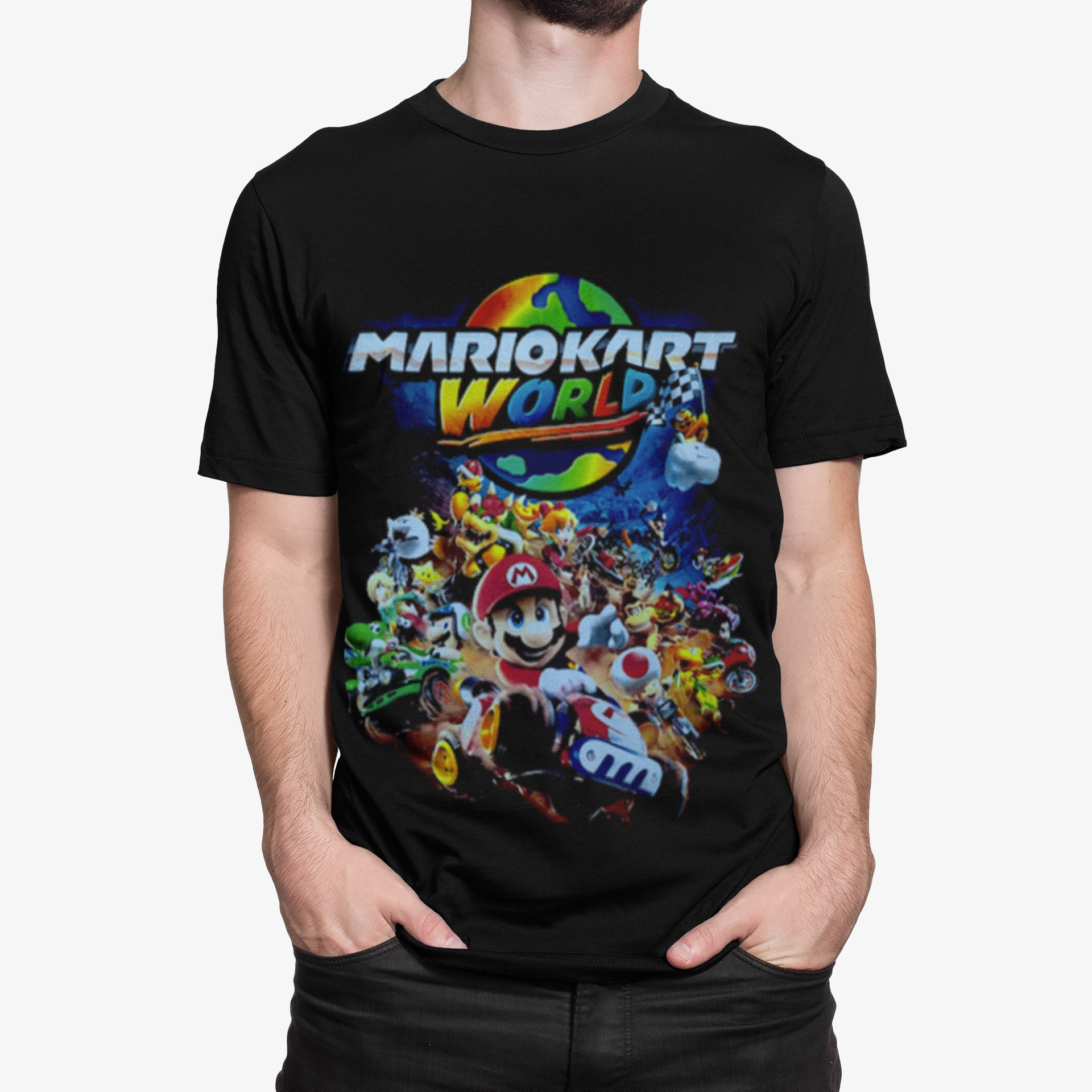 Polera Mario Kart World