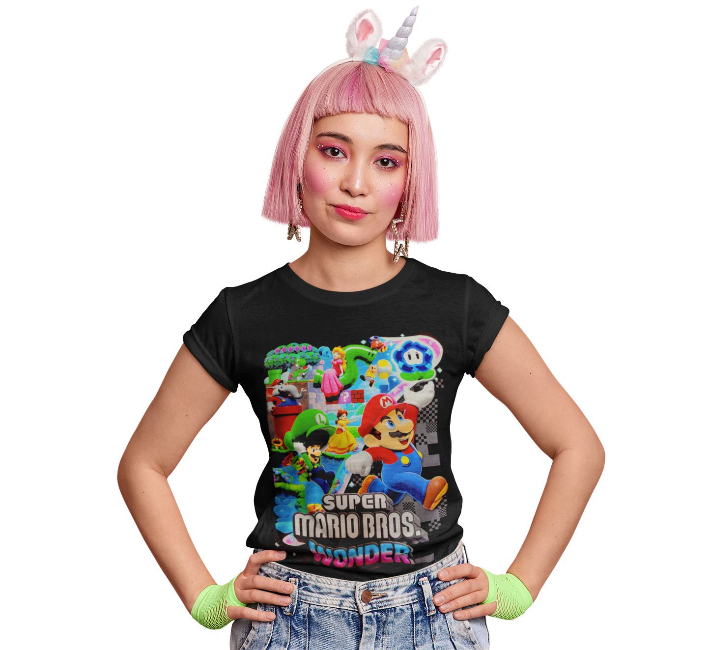 Polera Mario Wonder
