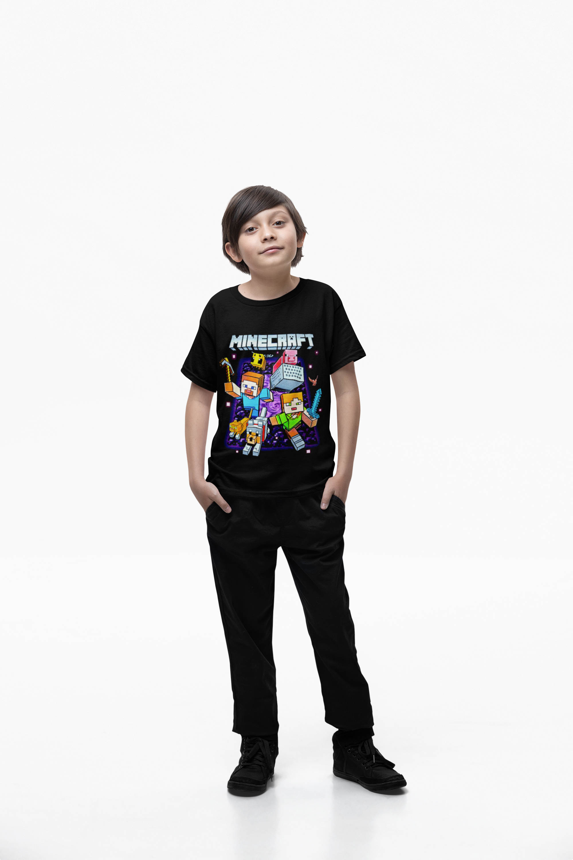 Polera Minecraft 6