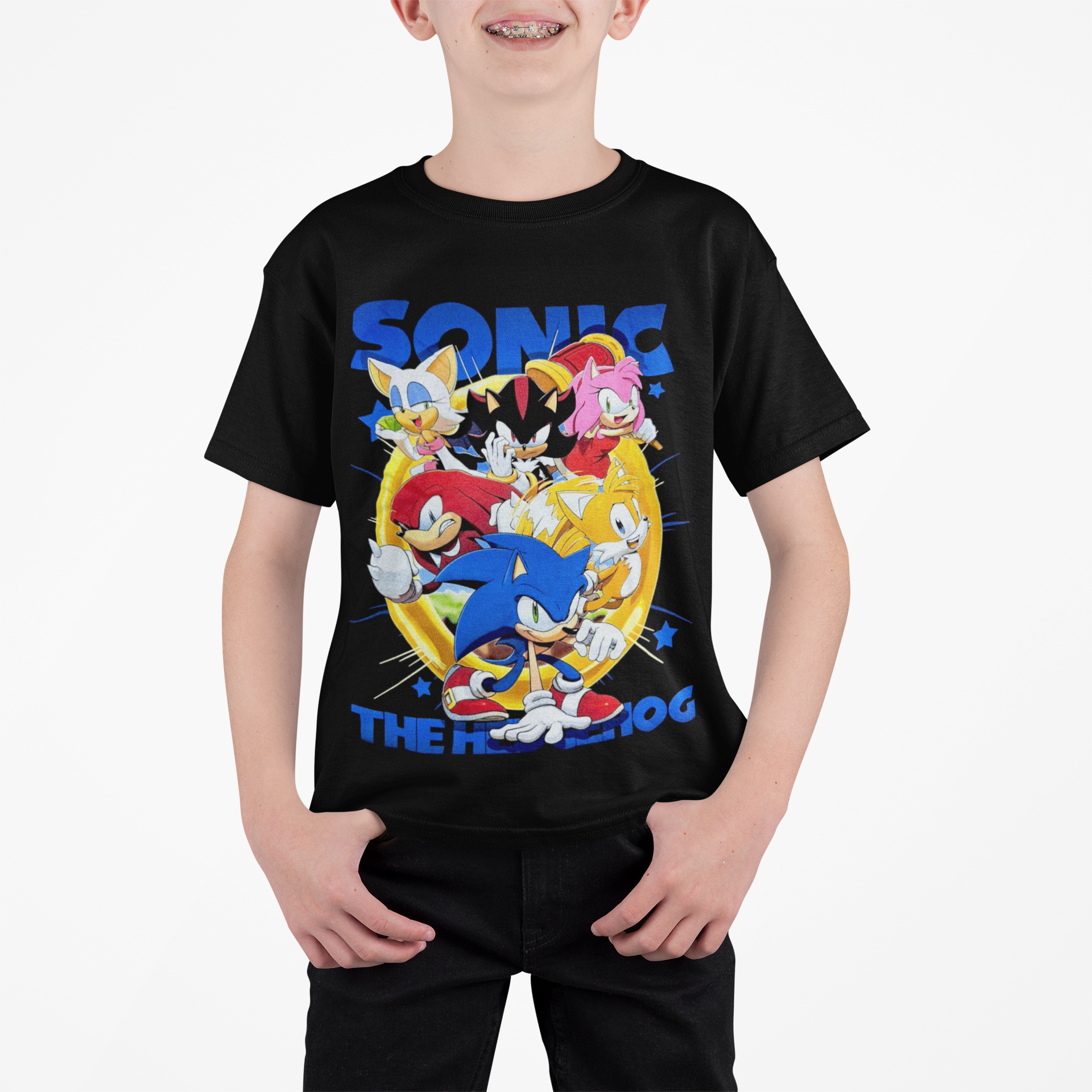Polera Sonic Hedgehog