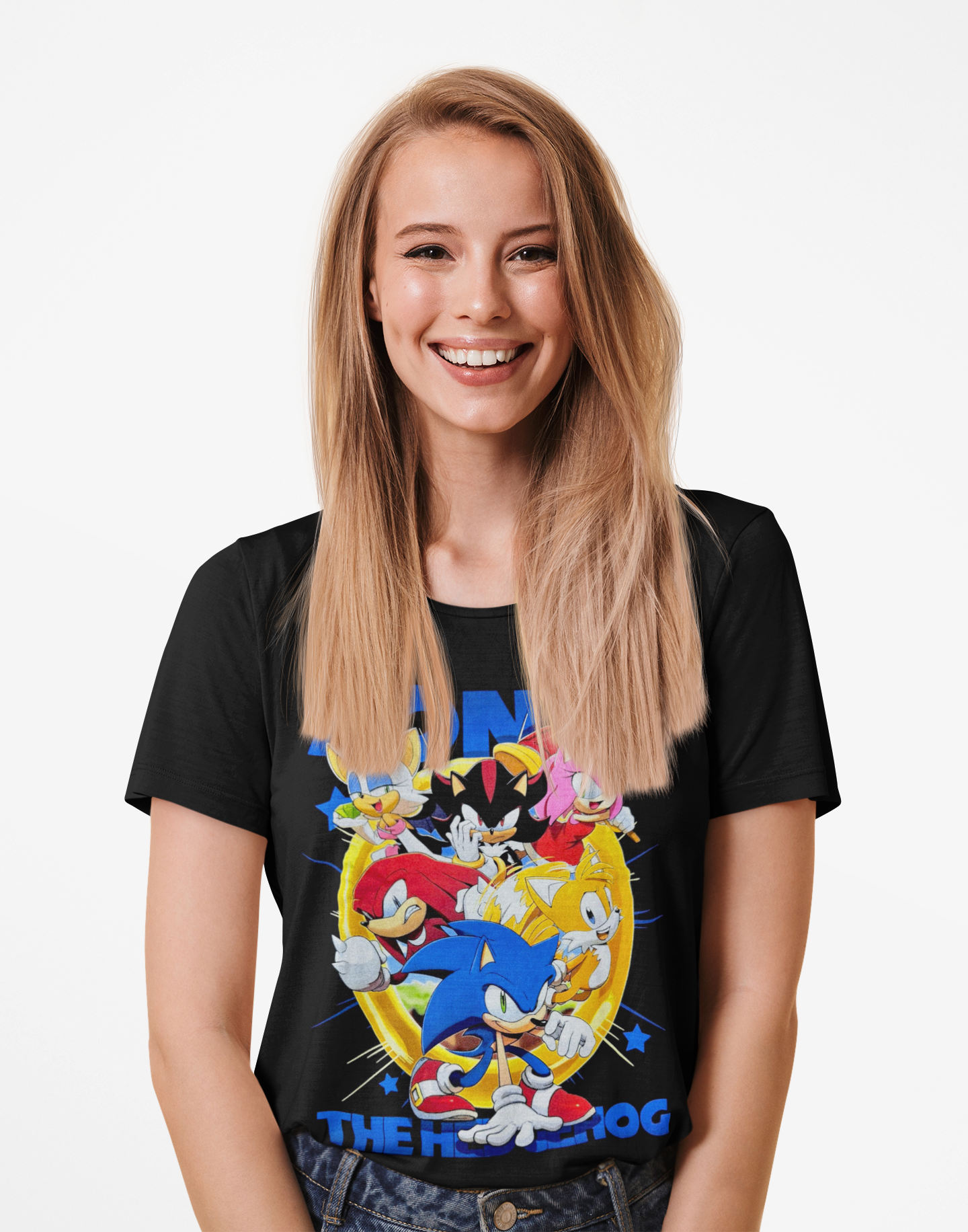 Polera Sonic Hedgehog