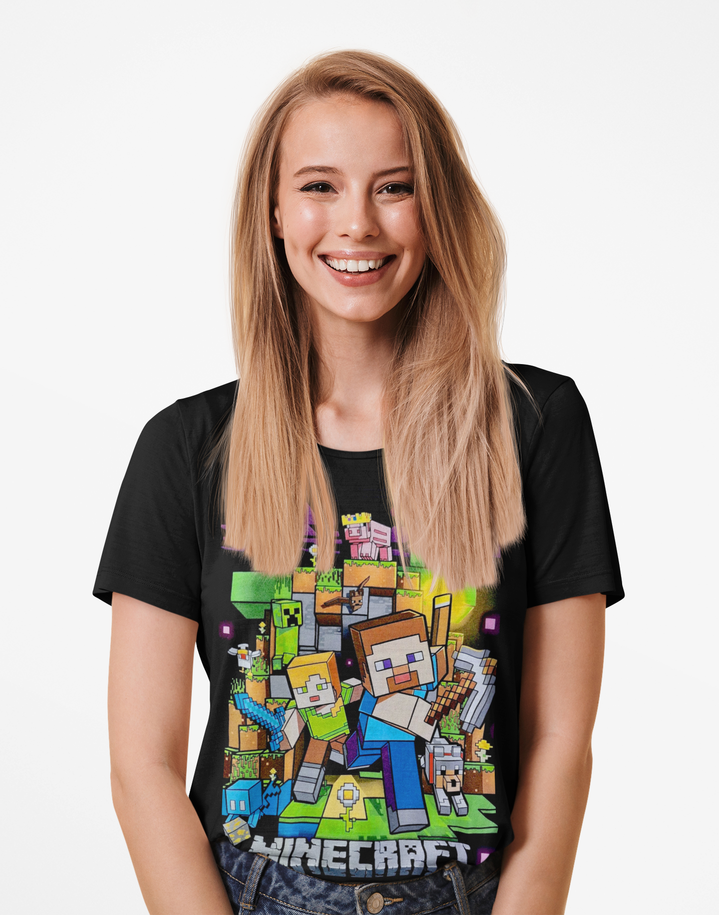 Polera Minecraft 7