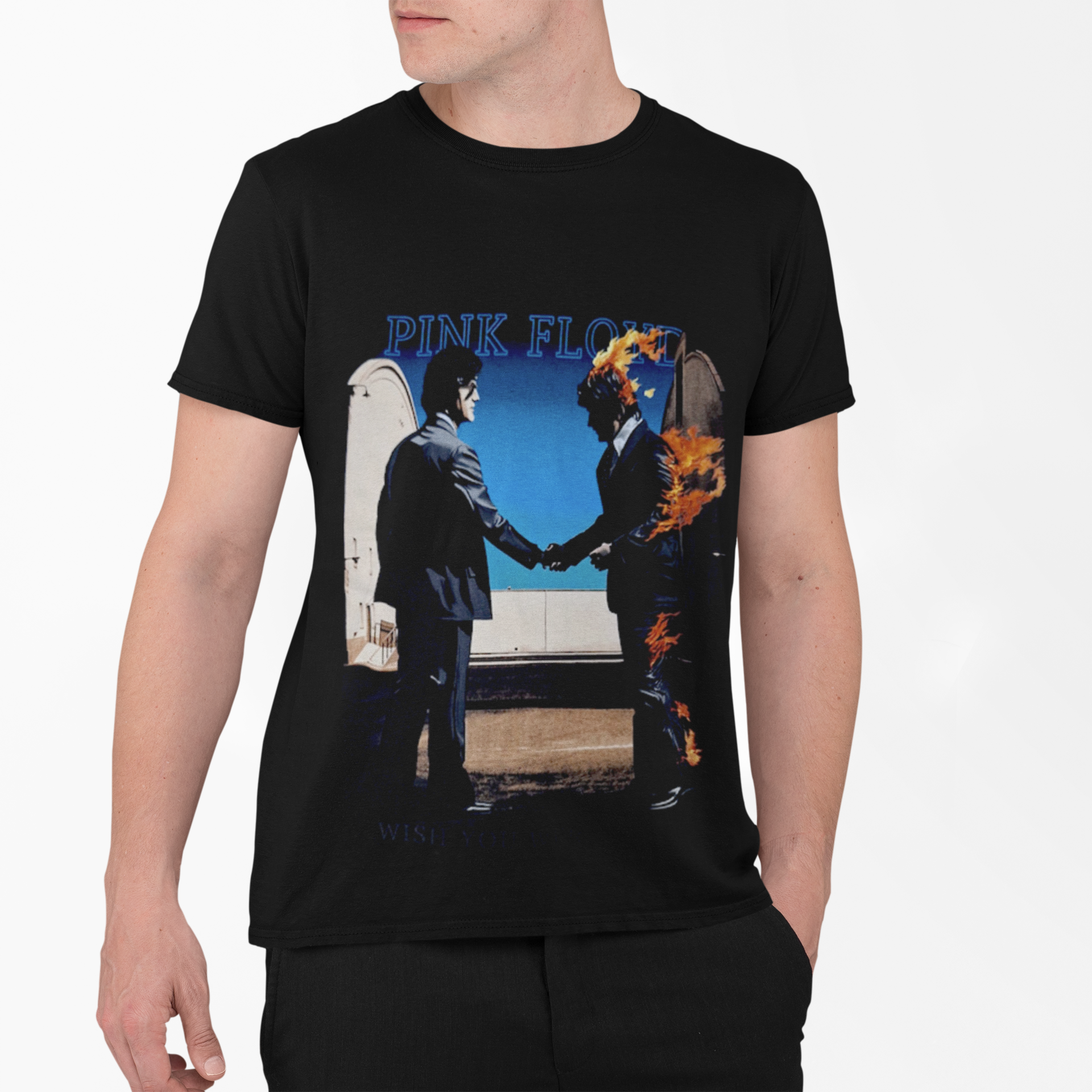 Polera pink floyd wish you were here