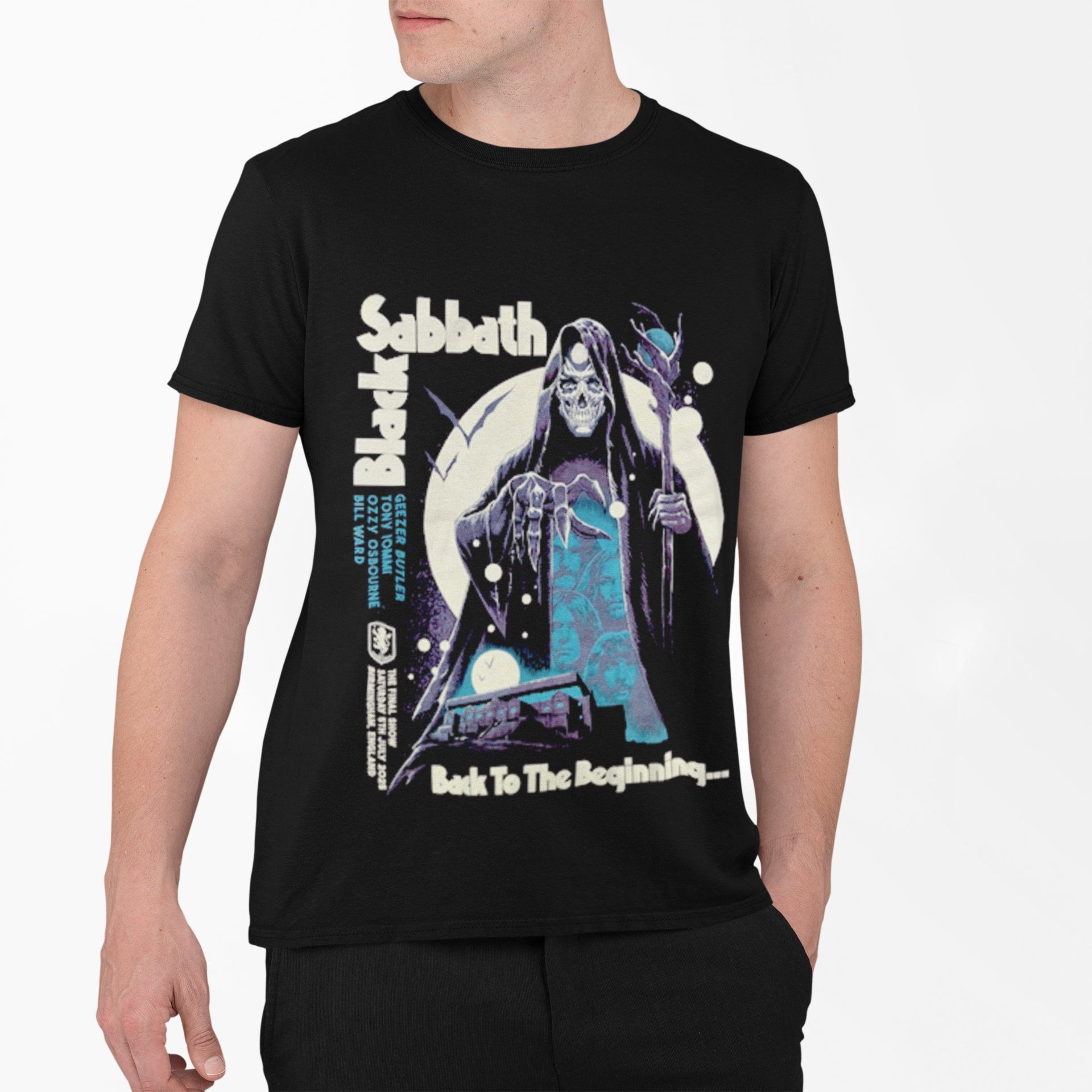 Polera Black sabbath back to the beginning