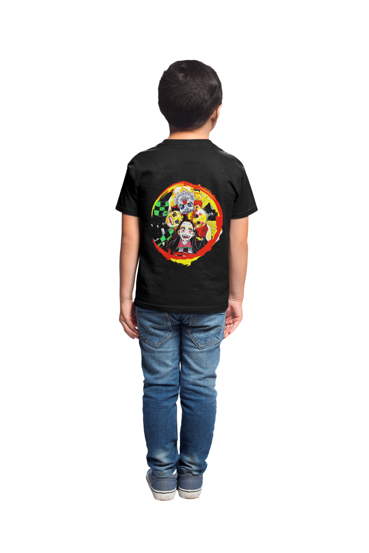 polera Kimetsu no Yaiba personajes