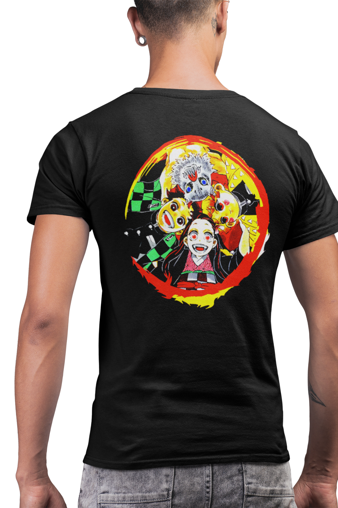polera Kimetsu no Yaiba personajes