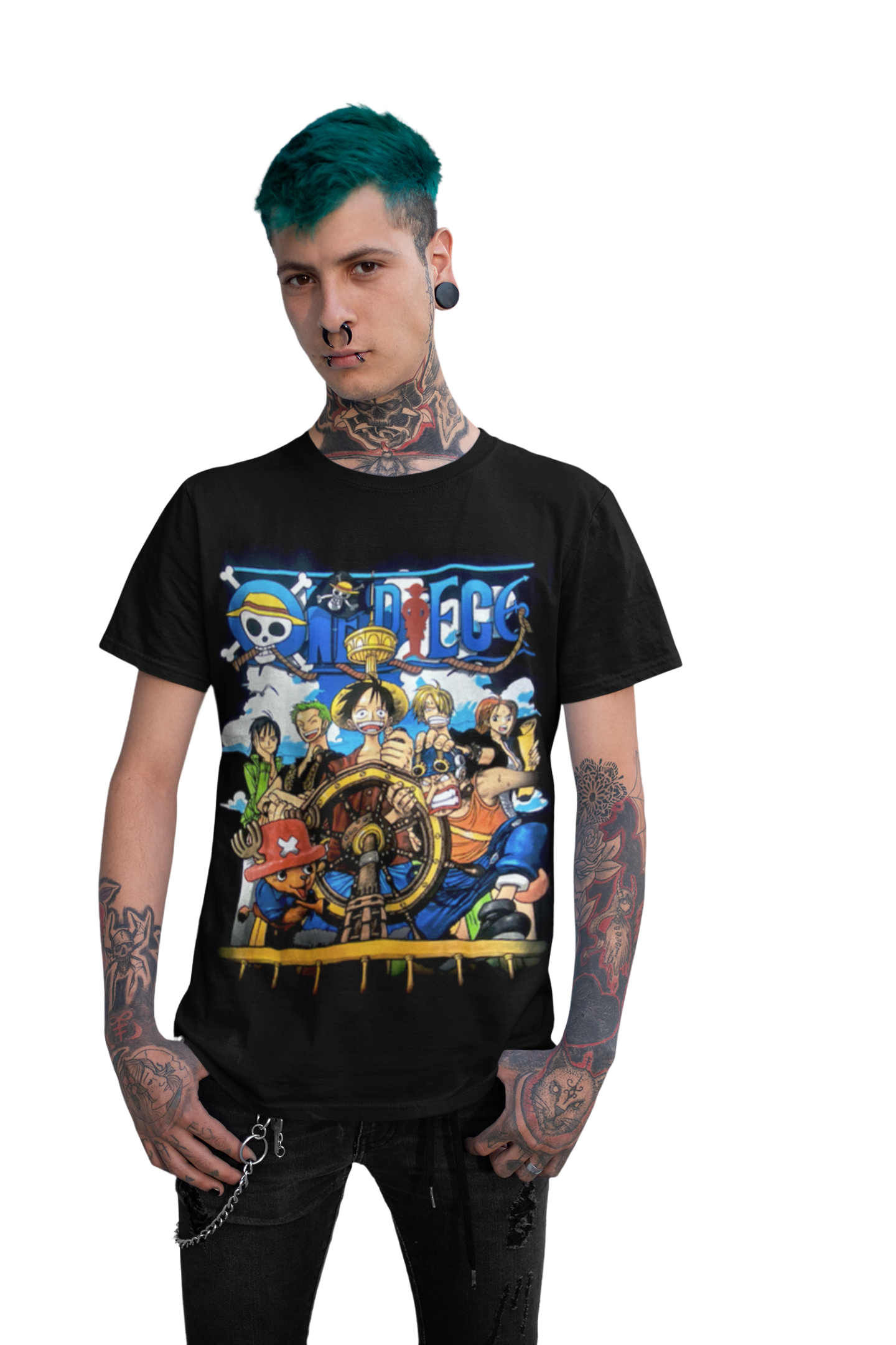 Polera one piece tripulacion