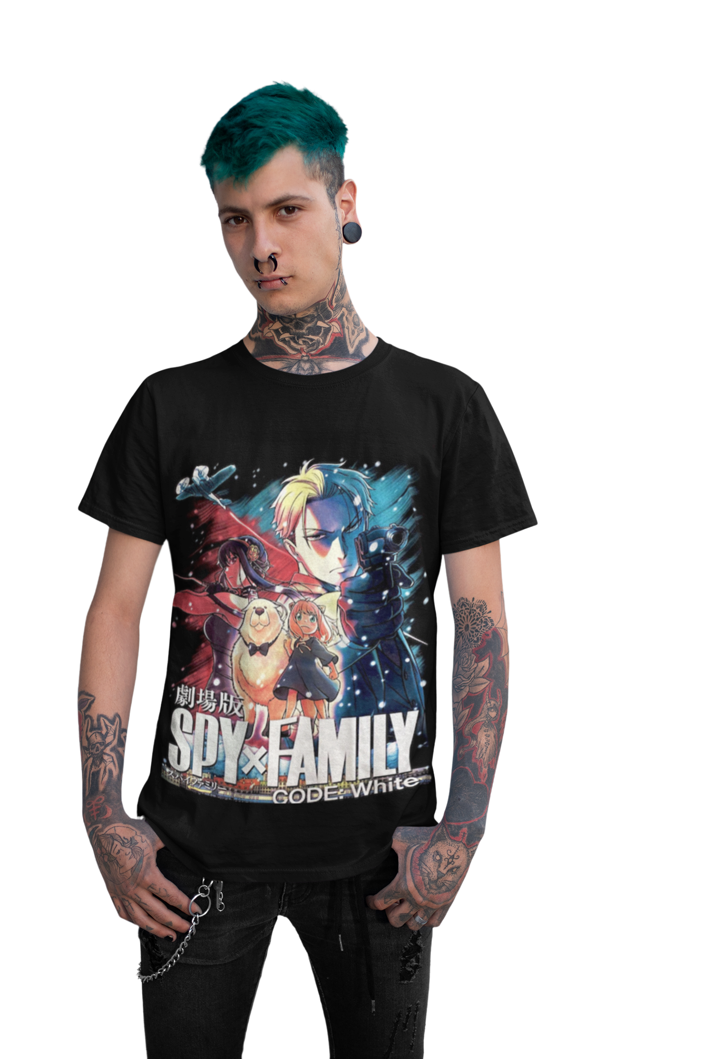 Polera de Spy X Family White Code