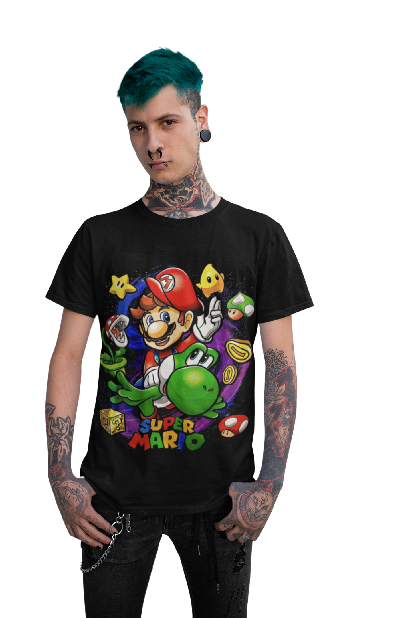 Polera Super Mario