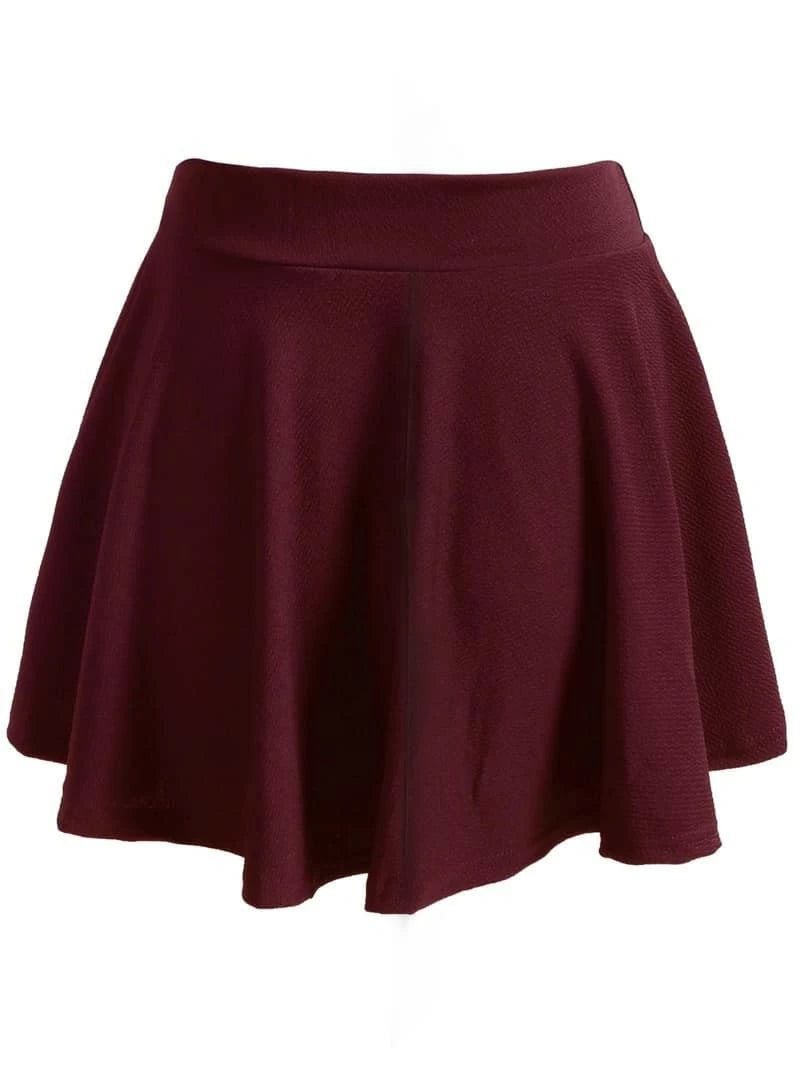 Falda Skater Burdeo