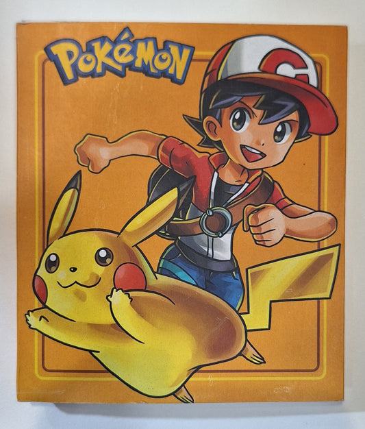 Libreta de Pokemon Pikachu y Ash