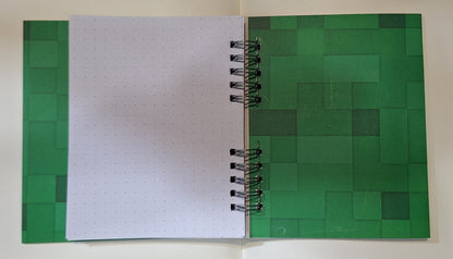 Libreta de Minecraft.