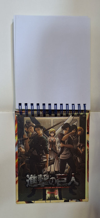Libreta de Shingeki no Kyojin