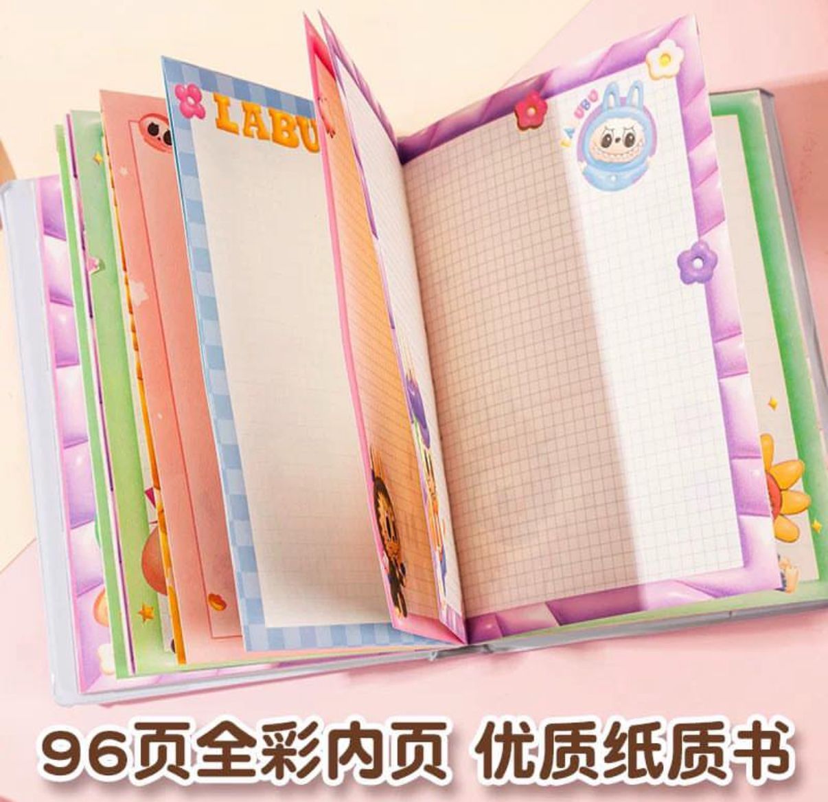 Libreta Labubu 3d
