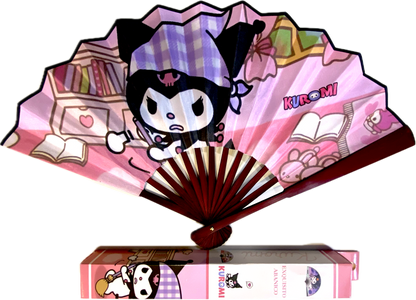 abanico kuromi l 27cm