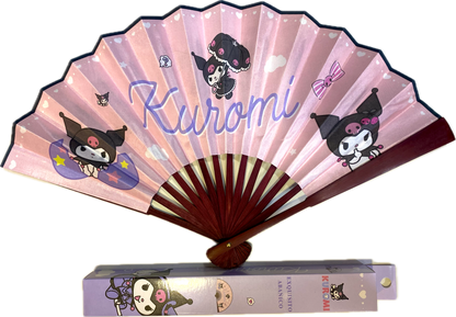 abanico kuromi ll 27cm