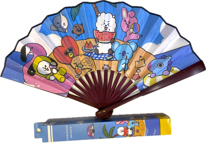 abanico bts l 27cm