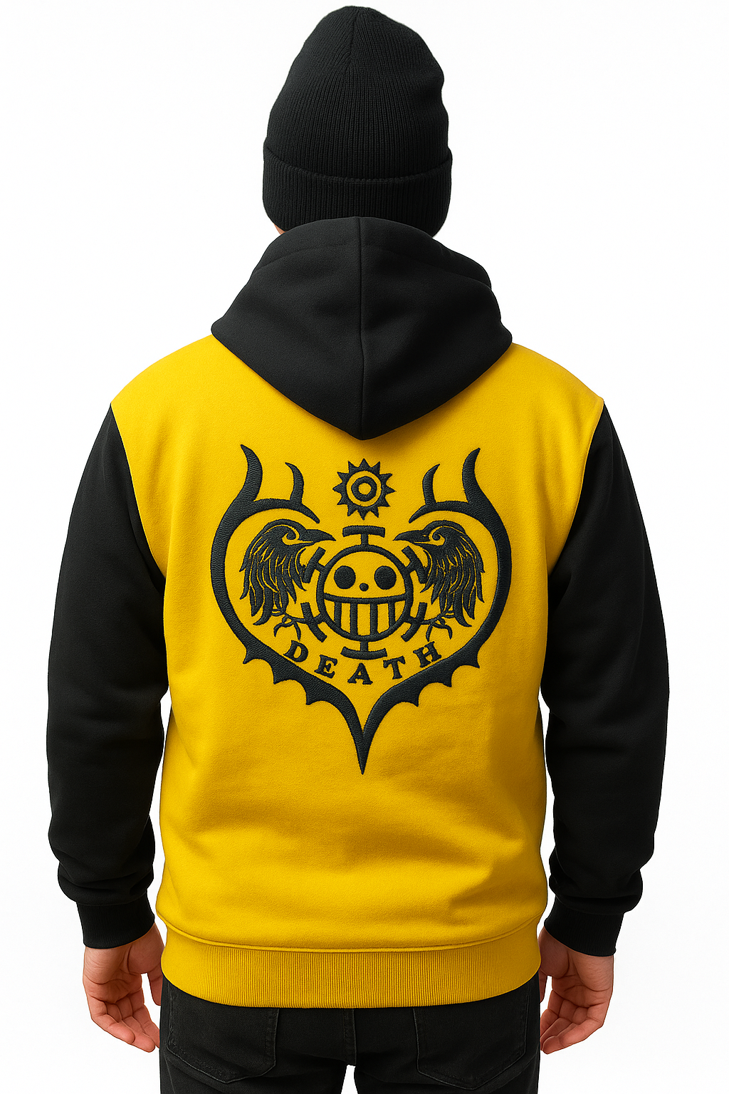 Poleron trafalgar law bordado