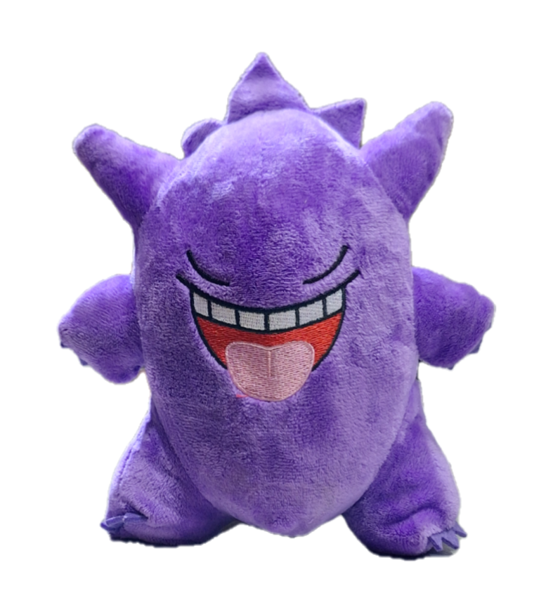 Peluche Gengar lengua 19 cms