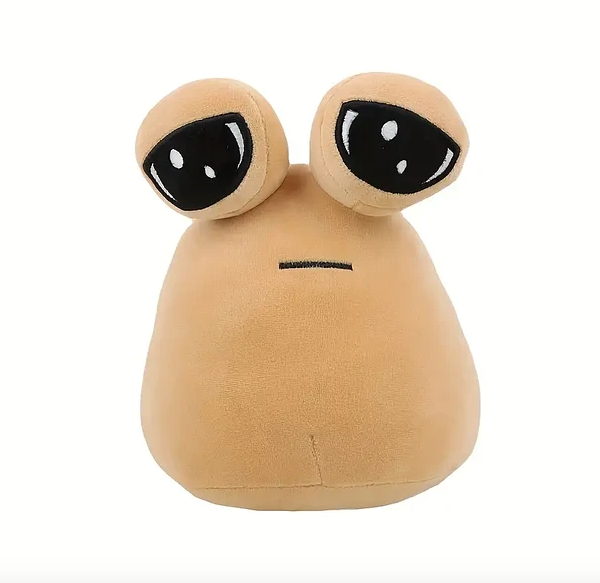peluche pou triste 22 cm