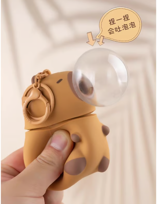 llavero capibara moco