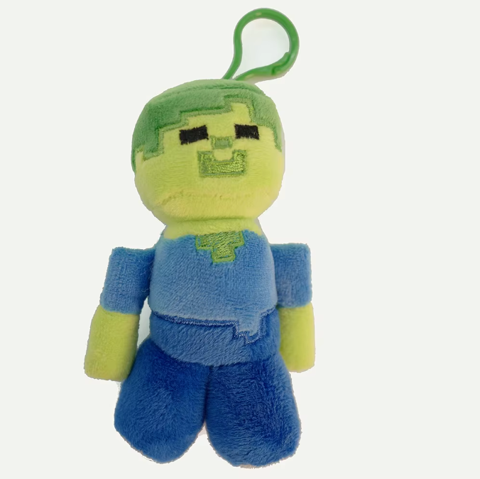 llavero minecraft peluche 13cm