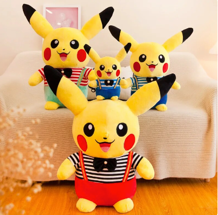 Peluche Pikachu jardinera 50 cm
