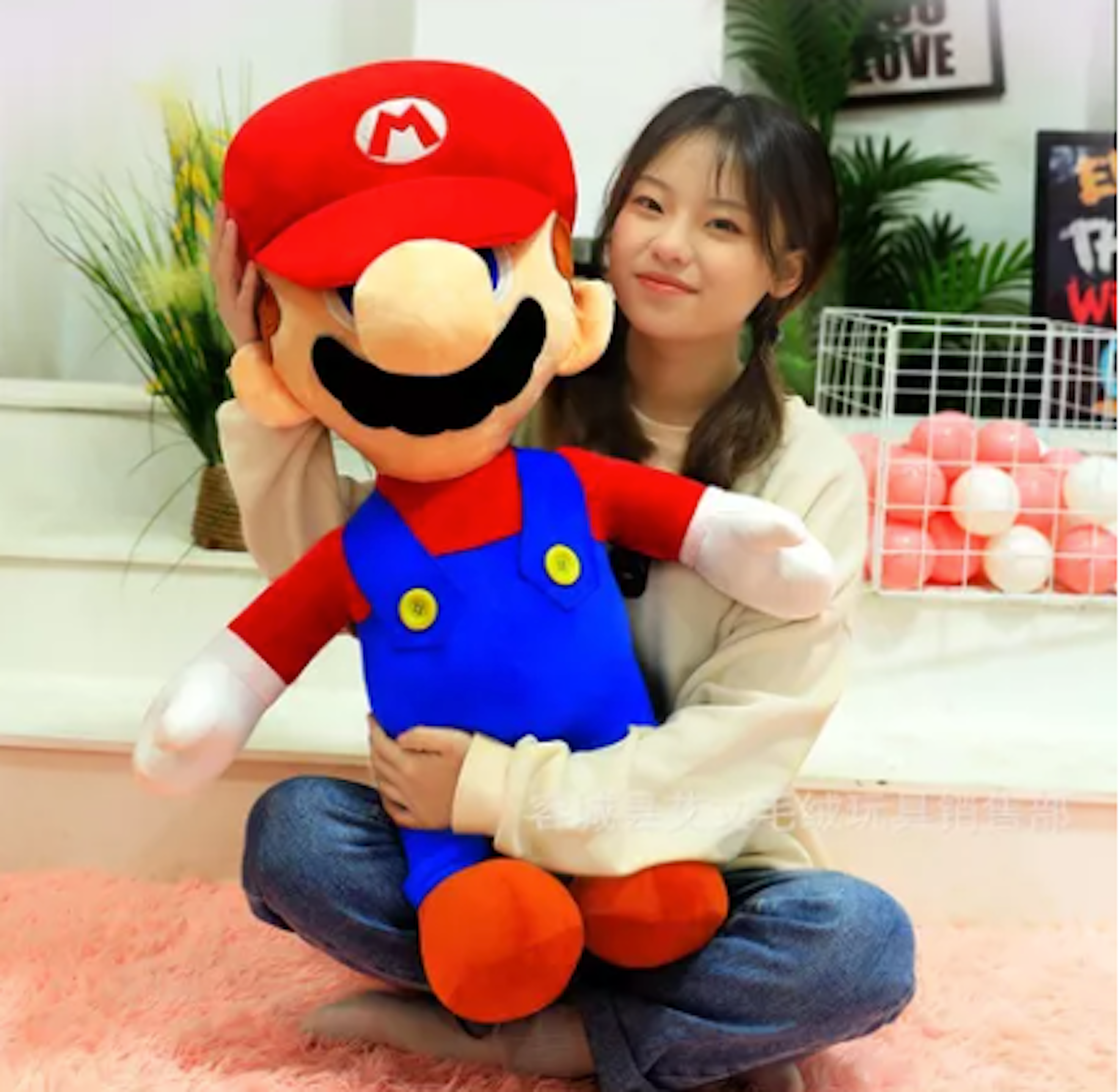 Peluche Mario Bros 80 cm