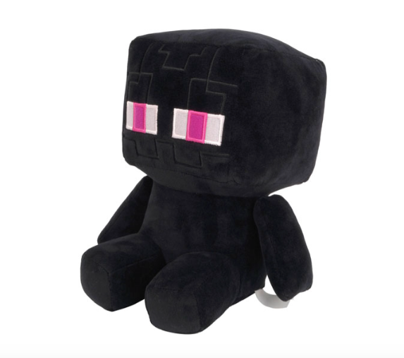 Peluche Enderman minecraft 20 cm