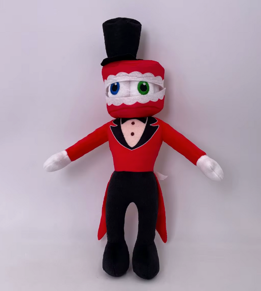 peluche caine de circo digital  34cm