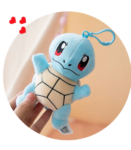 llavero squirtle peluche 12cm
